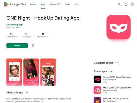 one night dating app subscription